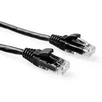 ACT Black 0,25 m U/UTP CAT6 pataisos laidas, snagless, RJ45 jungtimis