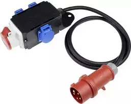 Elektros adapteris AS Schwabe MIXO 61520 — CEE kištukas 3x400V į 3x230V