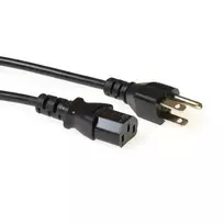 Maitinimo laidas ACT Powercord USA kištukas - C13 juodas 2,5 m