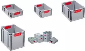 Dėžė laikymui allit ProfiPlus 30,0 x 40,0 x 12,0 cm pilka