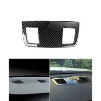 BMW 3 serijos e90 318i 320i 325i 2005-2012 m. Prietaisų skydelio oro ortakio panelės apdailos dangtelis Lipdukas Automobilio interjero aksesuarai juoda