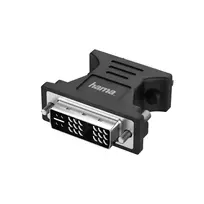 Hama 00200340 lyties keitiklis DVI-I į VGA (D-Sub) juodas