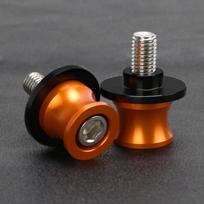 Motociklo sūpynės slankiklio ritinėliai CNC stovo varžtai 6MM YAMAHA MT03 MT-03 2005- 2023 2022    2018 2017 2016 MT 03 gold  M6-Blue black