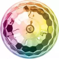Manhattan Sound Science Disco Light Ball Bluetooth Garsiakalbis su Šviesomis, FM Radiju, 3 W, 8 h grojimo, 10 m atstumas, microSD, Aux, USB-A įkrovimo laidas, Bluetooth 5.0, 3 metų garantija