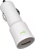 HTC automobilinis įkroviklis CC C120, USB, 1000mA, baltas, Bulk (CC C120)