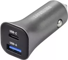 VOLTCRAFT CPS-38W/2 VC-RA381 VC-13990870 USB automobilinis įkroviklis, 3 A, 2x USB-A, USB-C