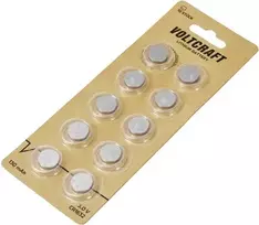 Voltcraft CR 1632 baterija (mygtukinė ličio) 3 V, 130 mAh, 10 vnt. VC-11887465
