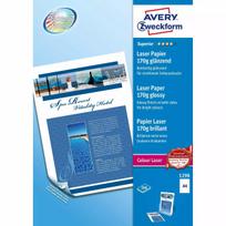 Foto popierius A4 Avery Premium Colour Laser 170 g/m² blizgus baltas 1298