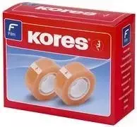 K50312 KORES lipni plėvelė (24 vnt.) 24 vnt. po 33 m x 12 mm skaidri (K50312)