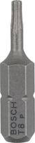 Bosch 2607001601 Torx atsuktuvo antgalis T8, ypač kietas, C 6,3, 3 vnt.