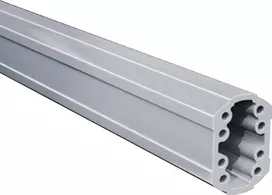Rittal atraminis profilis System 60 CP 6206.100 (Ilgis x Plotis x Aukštis) 1000 x 59 x 85 mm Aliuminis Šviesiai pilkas tinka System 60 (6206.100)