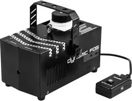 Rūko mašina EUROLITE DYNAMIC FOG 600 su montavimo laikikliu ir nuotolinio valdymo pultu