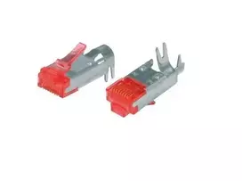 Hirose TM21DP-TM-88P(61)/222-2941-3-6 Cat.6 modulinis RJ45 kištukas, 50 vnt. pakuotė