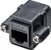 Wentronic 81365 Juoda RJ45 kištukinė jungtis