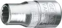 Gedore 6226050 galvutė, 1/4", UD profilio, 10 mm