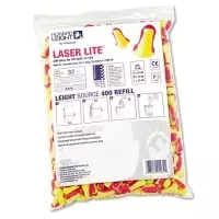 Honeywell Earplugs Laser Lite EN 352-2 (SNR)=35 dB papildymo pakuotė po 200 porų (1013047)