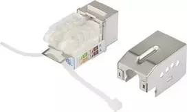 Renkforce RJ45 įmontuojamas modulis Keystone CAT 6a KS10 (RF-4848597)