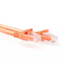 ACT Orange 3 m U/UTP CAT6A jungiamasis kabelis su RJ45 kištukais ir apsauga nuo užkliuvimo