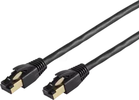 shiverpeaks BS08-41155 tinklo kabelis juodas 1,5 m Cat8 F/FTP (FFTP) (BS08-41155)