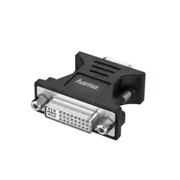 Hama 00200341 lyties keitiklis VGA (D-Sub) į DVI-I juodas