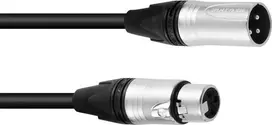 XLR 3 kontaktų kabelis PSSO 10 m su Neutrik suderinamomis jungtimis garsui/DMX
