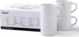 Cricut 2009392 puodelis 300 ml Baltas 4 vnt