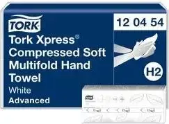 Popieriniai rankšluosčiai Tork H2 Advanced Interfold 2 sluoksnių – 2400 lapų (MPN 120454)