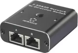 Renkforce RF-EW-700 tinklo jungiklis RJ45 2 prievadai 5GBit/s USB maitinimas (RF-6736628)