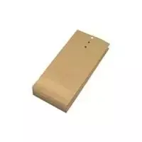 Pamuštuotas vokas siuntoms MAILmedia Musterbeutel 120 g/m², 2x briaunotas, 3 skylės, 50 mm rudas