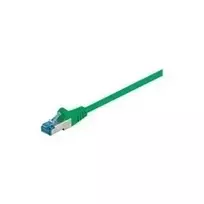 Wentronic Goobay CAT 6a Patch kabelis, S/FTP (PiMF), Žalia, 3 m - LSZH halogenų neturintis, Varis (93783)