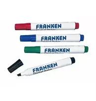 Markeris Franken Z2203 4 vnt. Juoda Mėlyna Žalia Raudona