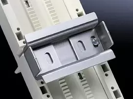 Rittal SV 9342.950 perforuotas DIN-bėgio OM adapteris, lakštinis plienas, 5 vnt.