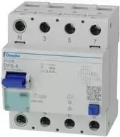 DOEPKE RCD automatinis jungiklis 40A DFS4A040-4/0,03-A A tipo 4 polių 30mA 230/400V DFS4-040-4/0,03-A (09134901)