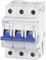 DOEPKE Automatinis jungiklis C20A DLS-6H-C20-3-6-KA 6kA 3 polių 400V C charakteristika DLS-6H-C20-3-6-KA (09914294)