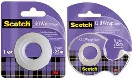 Lipni juosta dovanoms Scotch GIFTWRAPD 15 m Skaidri