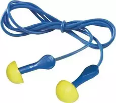 Ausų kištukai 3M Ear Express EX01001 su virvele, 1 pora