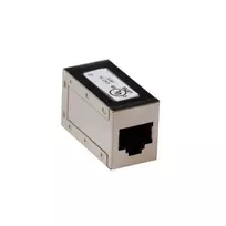 ACT Inline Coupler RJ-45 ekranuotas CAT5E, RJ45, RJ45, plieninis