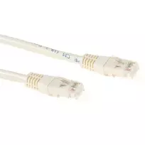 ACT Ivory 25 m U/UTP CAT6 jungiamasis laidas su RJ45 kištukais