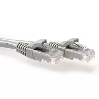 ACT pilkas 30 m U/UTP CAT6 patch laidas su apsaugotais RJ45 kištukais