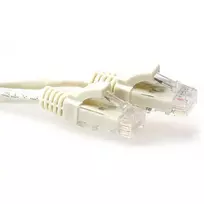 ACT Ivory 25 m U/UTP CAT6 jungiamasis laidas su RJ45 kištukais, apsaugotais nuo užkliuvimo