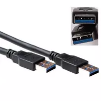 USB 3.0 laidas A kištukas - USB A kištukas 3,00 m, ACT, SB0001