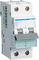 Hager MBN520 2P 20A automatinis jungiklis