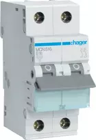 Hager MCN516 automatinis jungiklis 2P 16A