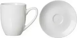 Porcelianinis espreso puodelis ritzenhoff & breker Snap BIANCO, kūginis, 80 ml