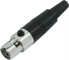 Mini XLR-XLR adapteris Omnitronic 30200125 — mova jungtis