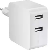 VOLTCRAFT SPS-2400/2+WH-N VC-11331785 USB įkroviklis kištukinis lizdas, išėjimo srovė (maks.) 4800 mA, 2 x USB