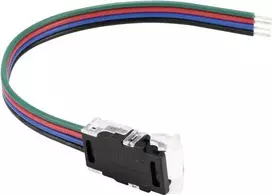LED juostos maitinimo jungtis EUROLITE 50530070 4 kontaktų, skirta 10 mm juostoms