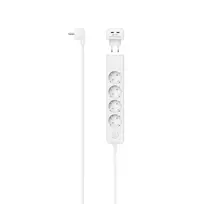 Hama 00223191 elektros ilgintuvas su 5 lizdais ir USB-C adapteriu
