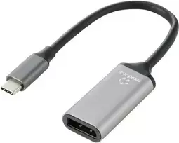 Renkforce RF-5397866 vaizdo kabelio adapteris 0,15 m DisplayPort USB-C juodai sidabrinis (RF-5397866)