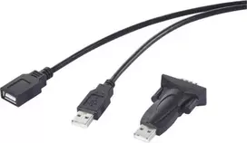 Renkforce USB 2.0 serijinis adapteris [1x - 1x RS232 kištukas] (RF-6801264)